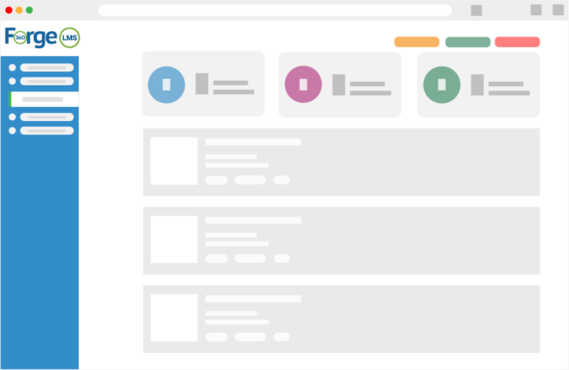 ForgeLMS_ScreenMock_User Experience https://forgelms.com/wp-content/uploads/2021/10/ForgeLMS_ScreenMock_User-Experience-640x416.png